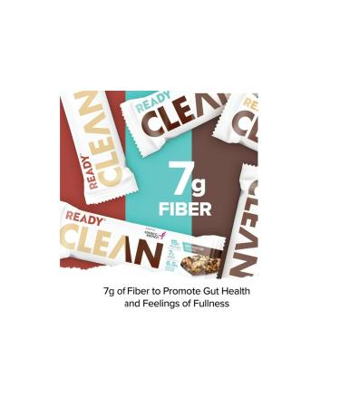 Ready Clean Protein Bars Variety pack Chocolate Peanut Butter Chocolate Chip Dark Chocolate Coconut Almond 5 servings per case total 3 cases/15 individual servings. - Buy Online on GoSupps.com