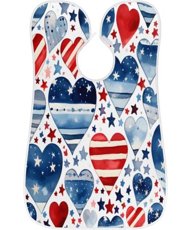 American Independence Day Beard Bib Apron - Men's Hair Catcher for Shaving Perfect for Father's Day Christmas & Anniversaries - Buy Online on GoSupps.com