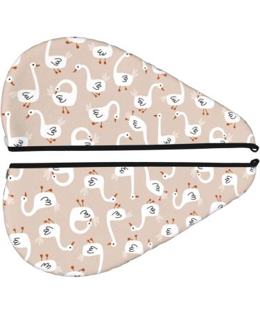 Buy White Goose Microfiber Hair Towel - Soft Super Absorbent Coral Velvet Wrap for Long Curly & Thick Hair | Quick Dry Hair Cap for Women - Buy Online on GoSupps.com