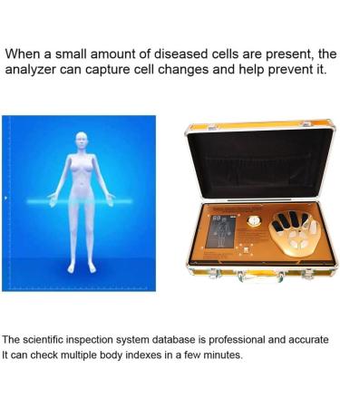 3D Quantum Analyzer Portable Health Body Detector Smart Dynamic Human Cell Meridian Detector Quickly and Accurately Test Physical Health for All Windows System - Buy Online on GoSupps.com