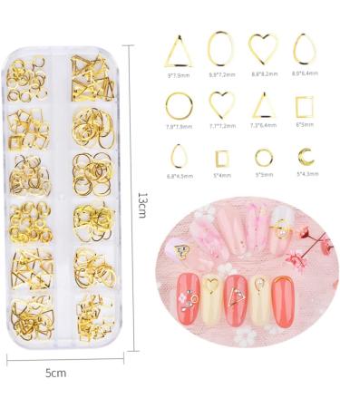 1 Box Blue Short Wig Nail Supplies Metal Rivets Nail Art Accessories Nail Buffing Cream Ear Piercer Kit Nail Decorations for Nail Art Nail Polisher Manicure Decoration Boxed Tool Size 1 As Shown - Buy Online on GoSupps.com