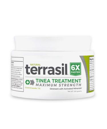 Terrasil Tinea Max 200gm Jar   6X Faster Relief Natural Anti-Fungal Ointment for Tinea Versicolor  Corporis  Cruris and Pedis - Buy Online on GoSupps.com