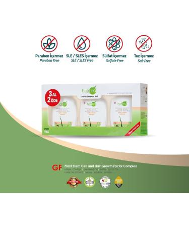 Set de 3 shampooings HairMD Repair 300 ml - Buy Online on GoSupps.com