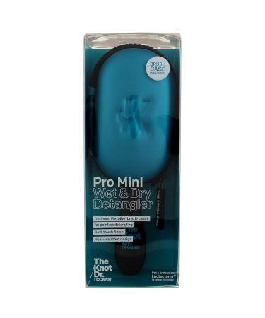Conair The Knot Dr. Pro Mini Wet & Dry Detangler Blue 2 Piece Set