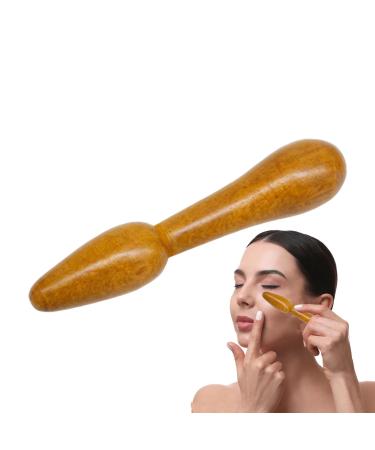 Bvizyelck Massage wood tools wooden massage tools-massage roller wooden massage device for face body-face-cockroach massage device for back neck and muscle relaxation fragrant wood drill