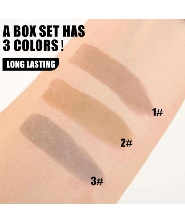  Ziennhu Waterproof Eyebrow Gel Kit - Brown Mascara Volume Tint Long Lasting Eyebrow Gel For Full And Shape Eyebrows And Eyelashes Professional Eyebrow Tint - Buy Online on GoSupps.com