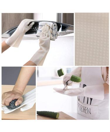 Milist 1 Pack Couple Dishwashing Gloves - Durable Rubber Kitchen & Pot Cleaning Gloves for Household & Car Wash - Buy Online on GoSupps.com