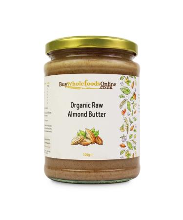 Organic Raw Almond Butter 500g (BWFO)