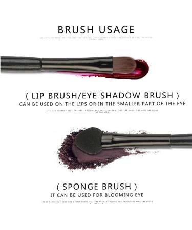 TOSSPER 10Pcs Eye Shadow Sponge Brushes - Dual Sided Makeup Applicator with Long Handle | Perfect Eyelash Cosmetic Tool for Flawless Application - International Shipping Available - Buy Online on GoSupps.com