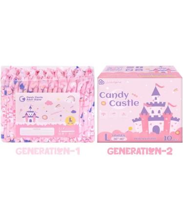 Buy Landofgenie Printed Adult Diapers - Overnight Comfort | Big Size (36-46) | 10 Pieces - Buy Online on GoSupps.com