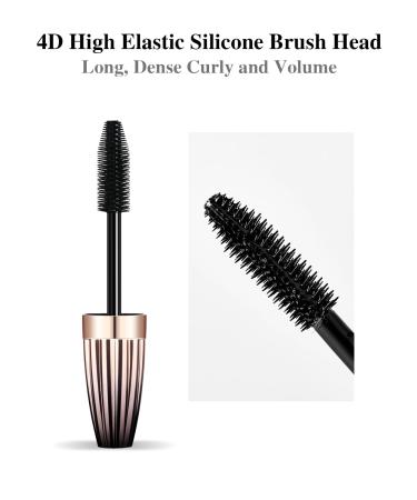 Naseny Waterproof Mascara Duo - Black Volume & Length Formula for Lash Extensions | Long Lasting 12H Wear, Smudge-Proof & Hypoallergenic for Sensitive Eyes - Buy Online on GoSupps.com