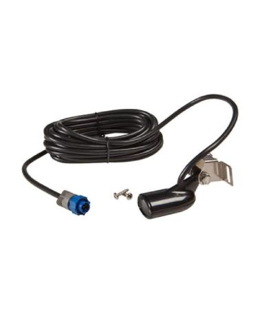 Lowrance 000-0106-72 Transom-Mount 83/200 kHz Skimmer Transducer with Built-in Temp, Black