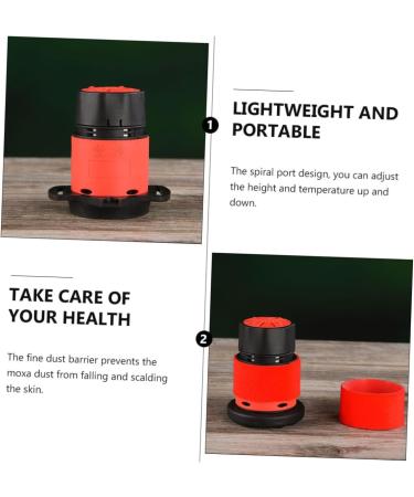 Healeved 4-Piece Chinese Cupping Set - Moxibustion Tools & Massage Device for Effective Healing | International Shipping Available - Buy Online on GoSupps.com