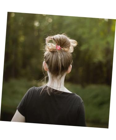 minkissy 10 Pairs Christmas Headband Holiday Ponytail Holders Kid Hair Tie Ponytail Ties Elastic Hair Scrunchies Elastic Band for Wigs Party Hair Bands Girl Elasticity Resin Hair Ring - Buy Online on GoSupps.com