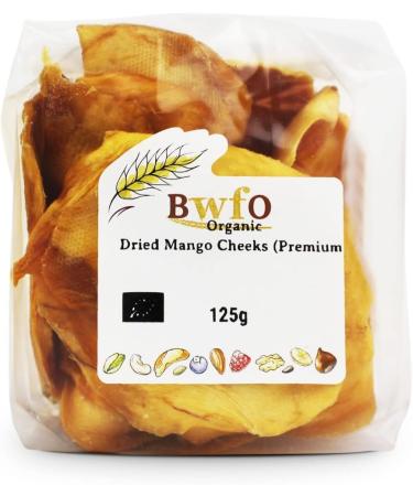 Organic Dried Mango Cheeks (Premium) 125g (BWFO) - Buy Online on GoSupps.com