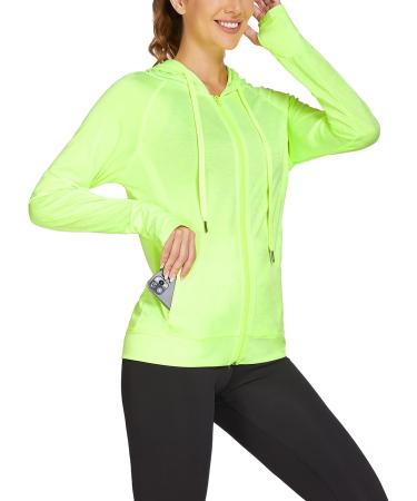 ELESOL Women's Athletic Hoodie | Full Zip Workout Jacket with Pockets - Buy Online on GoSupps.com