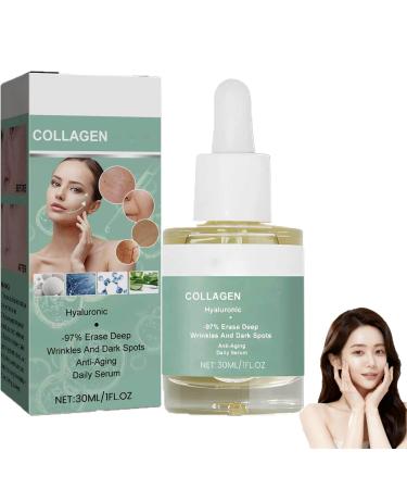 S rum anti- ge au collag ne avanc s rum anti- ge hydratant et nourrissant contient de l'acide hyaluronique et de la vitamine C raffermit la peau am liore l' lasticit (1 pi ce) 1 pi ce.