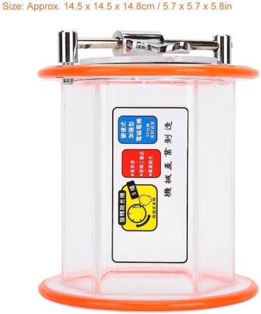 3Kg Jewelry Polisher Barrel for Glass Rotary Tumbler - 6.6Lbs Capacity for Jewelry Makers - Buy Online on GoSupps.com