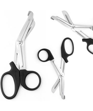 Utility Bandage Fire Rescue Tuff Cut Scissors - First Aid Nurse Medical Scissors CE (5.5 Black) for Maternity & Emergency Care - Buy Online on GoSupps.com