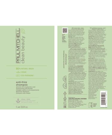 Paul Mitchell Clean Beauty Anti-Frizz shampoo - Buy Online on GoSupps.com