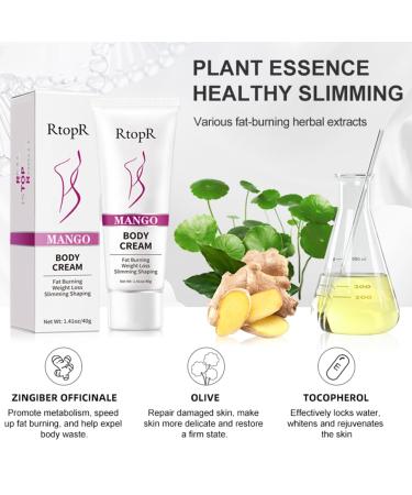 BIOKUSY 1 PCS Hot Cream Slimming Fat Burning Cream for Belly Waist & Buttocks. That Burns Moisturizing Firming - Goodbye Cellulite Women/Men Weight Loss 1.41oz - Buy Online on GoSupps.com