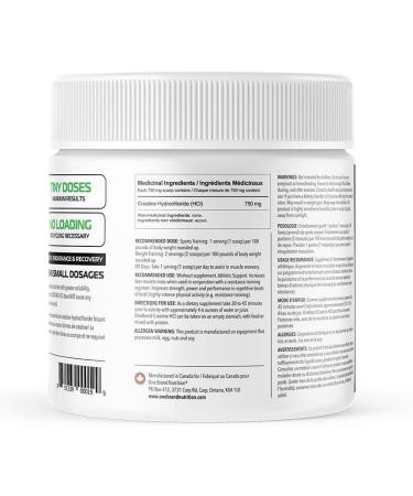 One Brand Nutrition Creatine HCL (200 Servings) | 100% Pure VEGAN - Buy Online on GoSupps.com
