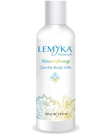 Eczema Body Cream  Soothes dry skin  rosacea  psoriasis  dermatitis  baby acne  Cradle cap  LEMYKA Natural Moisturizing lotion  Gentle for Face and body  Vegan friendly  Non-greasy moisturizer 8.3OZ for kids sensitive sk...