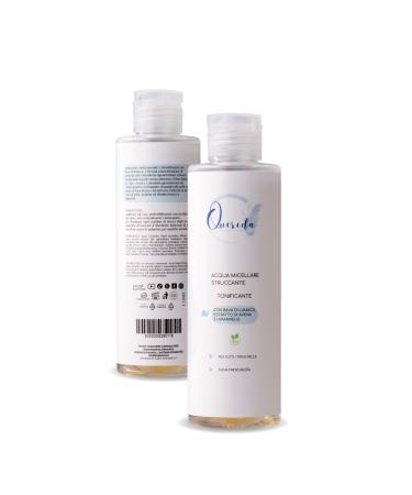 Querida Querida Micellar Cleansing Invigorating Water Delicate Face Wash for All Skin Types Refreshing Formula with Regenerating Agents Made in Italy 200 ml