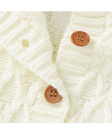 DovFanny Unisex Baby Knit Romper Suit with Hat | Newborn Winter Outfit 0-3 Months - Buy Online on GoSupps.com