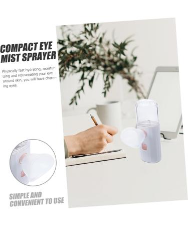 SAFIGLE 1 Ensemble Vaporisateur Pratique pour Yeux Masques Amovibles Dispositif Multifonctionnel pour Hydratation et Soulagement Yeux Secs Blanc - Buy Online on GoSupps.com