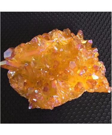Natural Crystal Rough 1840g Light Orange Quartz Titanium Bismuth Silicon Rainbows Natural Stones and Minerals Gift - Buy Online on GoSupps.com