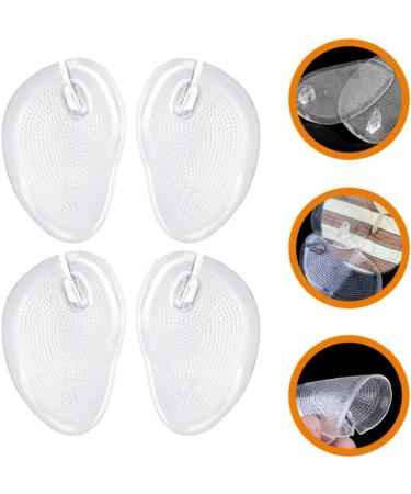 Buy Healvian 4pcs Silicone Metatarsal Cushion Toe Protectors for Sandals - Shockproof Forefoot Foot Pads - International Shipping Available - Buy Online on GoSupps.com