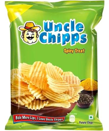 Uncle Chips Pack Of 6 Potato Chips Snack Crisps | Spicy Retreat Pack Of 6x50g Grocery King - Buy Online on GoSupps.com