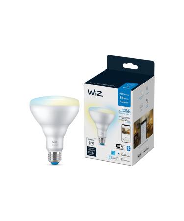 WiZ Connected Tunable White 60W BR30 Smart WiFi Light Bulb Dimmable 2700K - 6500K Smart Control with WiZ App Compatible with Alexa Google Assistant and Siri Shortcuts No Hub Required 1 Bulb BR30 Tunable White 1 Count (Pack of 1) - Buy Online on GoSupps.com