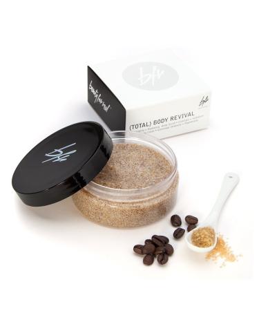 Beauty For Real Exfoliating Coffee Body Scrub - Softens Skin with Raw Sugar & Organic Coffee - 6 oz Made in USA - Buy Online on GoSupps.com
