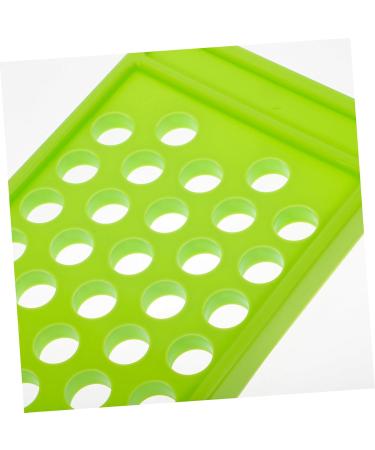 Housoutil 3pcs Lipstick Filling Mold Set - Cosmetic Spatula & Green Molds (25x11cm) for DIY Lipstick Making - Buy Online on GoSupps.com