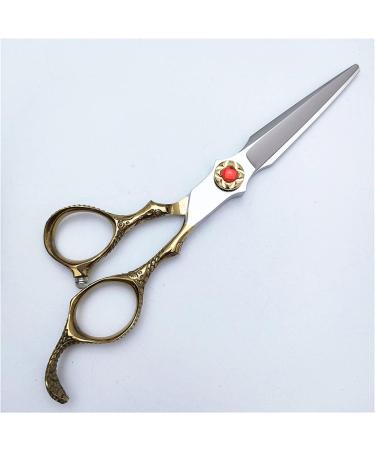 Hair Cutting Kit 6 Inch Golden Handle Hair Clipper Big Gem Hairdressing Scissors Teeth Scissors Sharp Hair Thinning Scissors Professional Hair Cutting Scissors - Buy Online on GoSupps.com