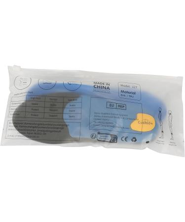 Strong Arch Support Insole for Foot Fatigue & Heel Soreness Relief - Unisex Insert UK-5 (Size 9.44/24cm) Blue - Buy Online on GoSupps.com