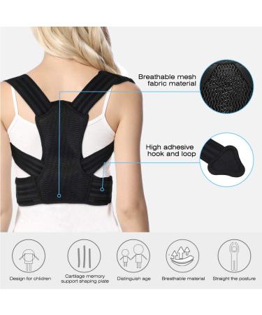 Youth Posture Corrector | Ergonomic Back Brace for Spinal & Clavicle Support | Invisible Under Clothes - Shop Now - Buy Online on GoSupps.com