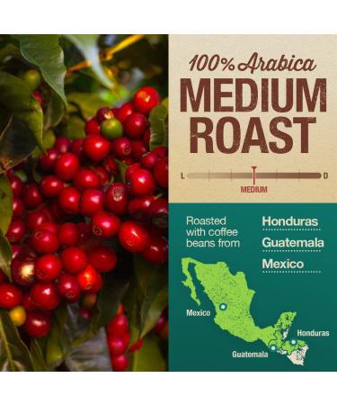 Mayorga Coffee Mayan Blend 2lb Whole Bean Medium Roast - USDA Organic, Non-GMO, Direct Trade - Kosher, Specialty-Grade Arabica Beans - Buy Online on GoSupps.com