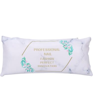 Nail Hand Rest Stand Nail Arm Rest Cushion Rear Zipper Design Pu Leather Soft for Nail Technician Use for Nail Art Salon Home - Buy Online on GoSupps.com