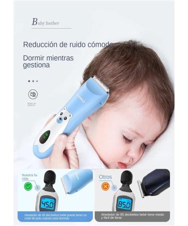 jkyyds Baby Hair Clipper - Ultra-Quiet Electric Shaver for Newborns & Children - Blue 3 Pack - Buy Online on GoSupps.com