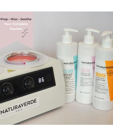 NaturaverdePro Soothe After Wax Lotion Shea Butter Olive Oil and Aloe Vera Lotion Post Wax Care Hydrating Moisturizer for Irritated Skin Care - 6.8 oz - Buy Online on GoSupps.com