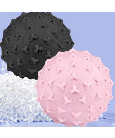 Iplusmile 4-Piece Triangular Lacrosse Balls - Spiky Massage Roller for Fitness & Foot Relief | Hard TPE Massage Balls for Deep Tissue Therapy - Buy Online on GoSupps.com