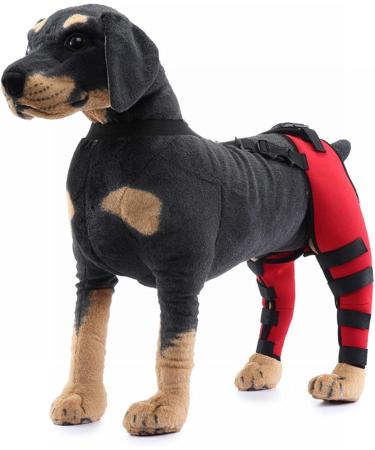Dog Rear Hind Leg Joint Brace Pet Dog Double Hind Leg Brace Support Belt for Heals Prevents Injuries Sprains Protects Wounds. C Large - Buy Online on GoSupps.com