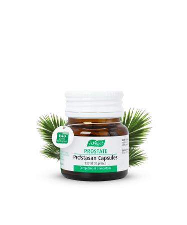 A.VOGEL Prostasan - Men's Dietary Supplement - Fights Benign Prostate Hypertrophy - Stimulates Erection & Ejaculation - Dwarf Palm Extract - 30 Capsules