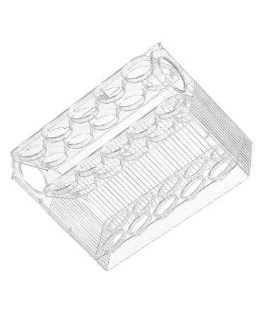 PRETYZOOM Egg Storage Box Egg Holder for Fridge Egg Storage Drawer Egg Preservation Holder Side Door Egg Plate