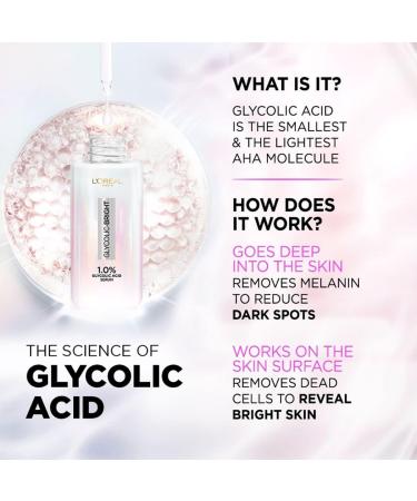 L'Oreal Paris Glycolic Bright Daily Foaming Facial Cleanser 50ml |Daily Glowing Face Wash for Dull Skin - Buy Online on GoSupps.com