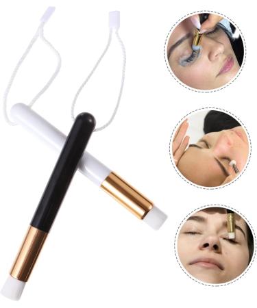 NOLITOY Eyelash Cleaning Brush Set - 2pcs Lash Extension Tools & Shampoo Brushes for Perfect Eye Makeup Care - Buy Online on GoSupps.com