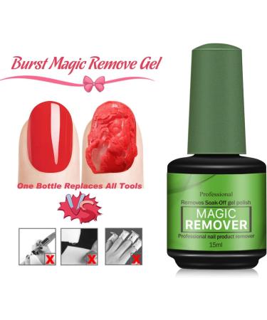 Professional Gel Nail Remover Quick Remove Nail Polish Remover tool 3 set Easy to Use 3-5 Minutes Gel Remover for Nails Tool Not Hurt Nails  - Buy Online on GoSupps.com